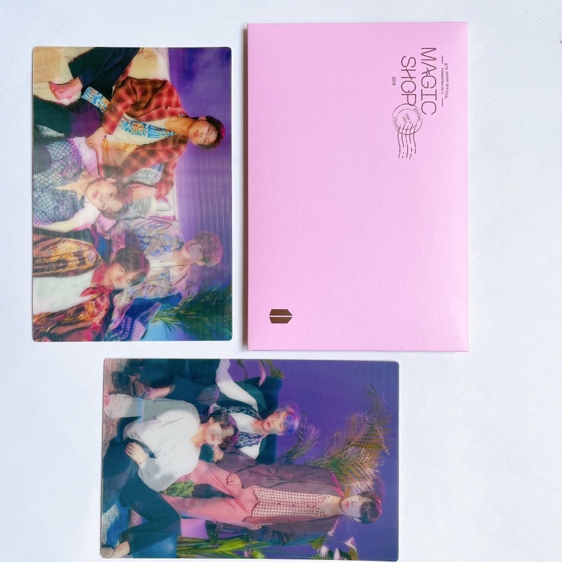 Lenticular Postcard Magic Shop BTS Official