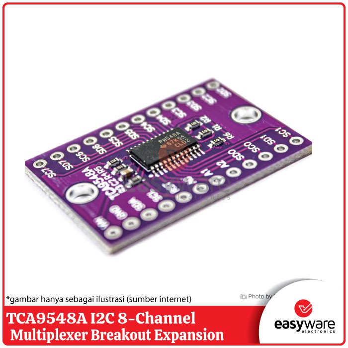 TCA9548A I2C Multiplexer 1 to 8 Breakout Board