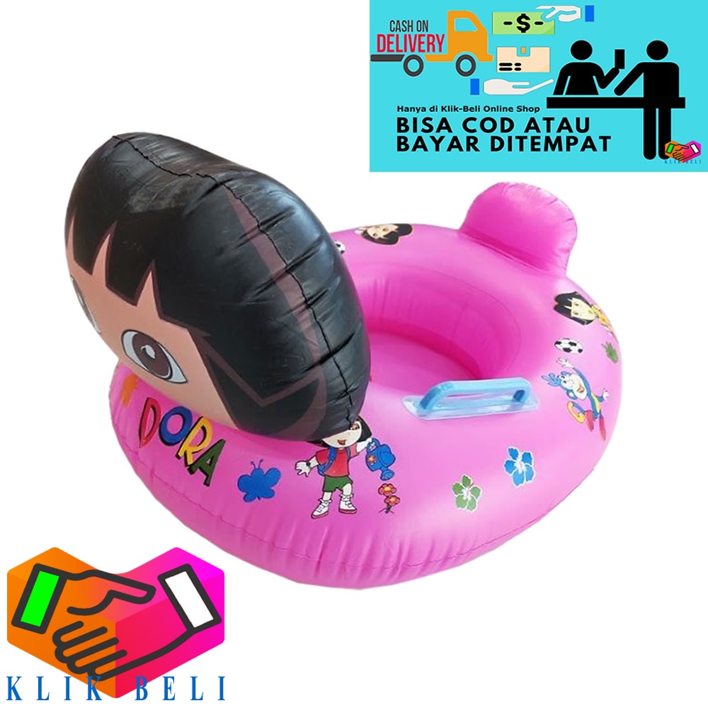 Ban Renang Anak Pelampung Karakter Ban Leher Cincin Rompi Angsa Bebek Dora Gajah Paus Hello Kitty Swim Vest Baby Boat Ring Safety