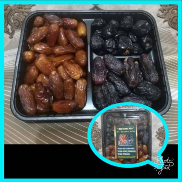 

Paket Kurma Premium 3 in 1 Kurma Tunish, Ajwa & Syafawi