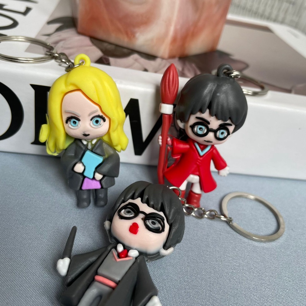 GANTUNGAN KUNCI HARRY POTTER CUTE READY 4 KARAKTER KUALITAS TERBAIK KEYCHAIN HARRYPOTTER LUCU BEST QUALITY ONLY HARGA TERMURAH