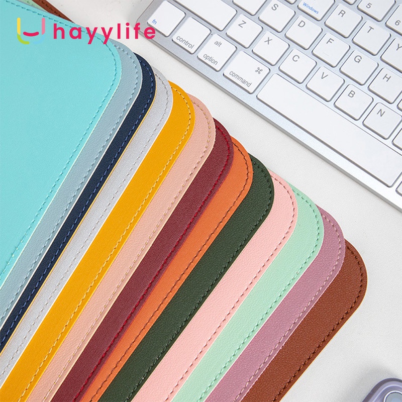 Promo HAYYLIFE Mouse Pad Alas Komputer Waterproof Leather alas mouse alas meja besar alas menulis