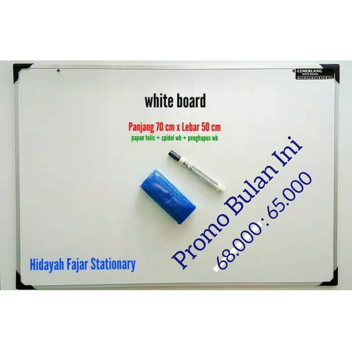 

NEW SALE PAPAN TULIS - SPIDOL WHITE BOARD - PENGHAPUS WHITE BOARD
