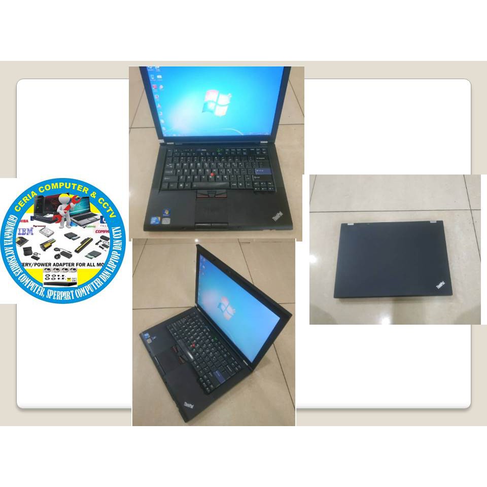 LAPTOP LEPTOP LENOVO THINKPAD T410 i5 RAM 4GB HARDIS 320GB PROMO MURAH BAGUS BERGARANSI