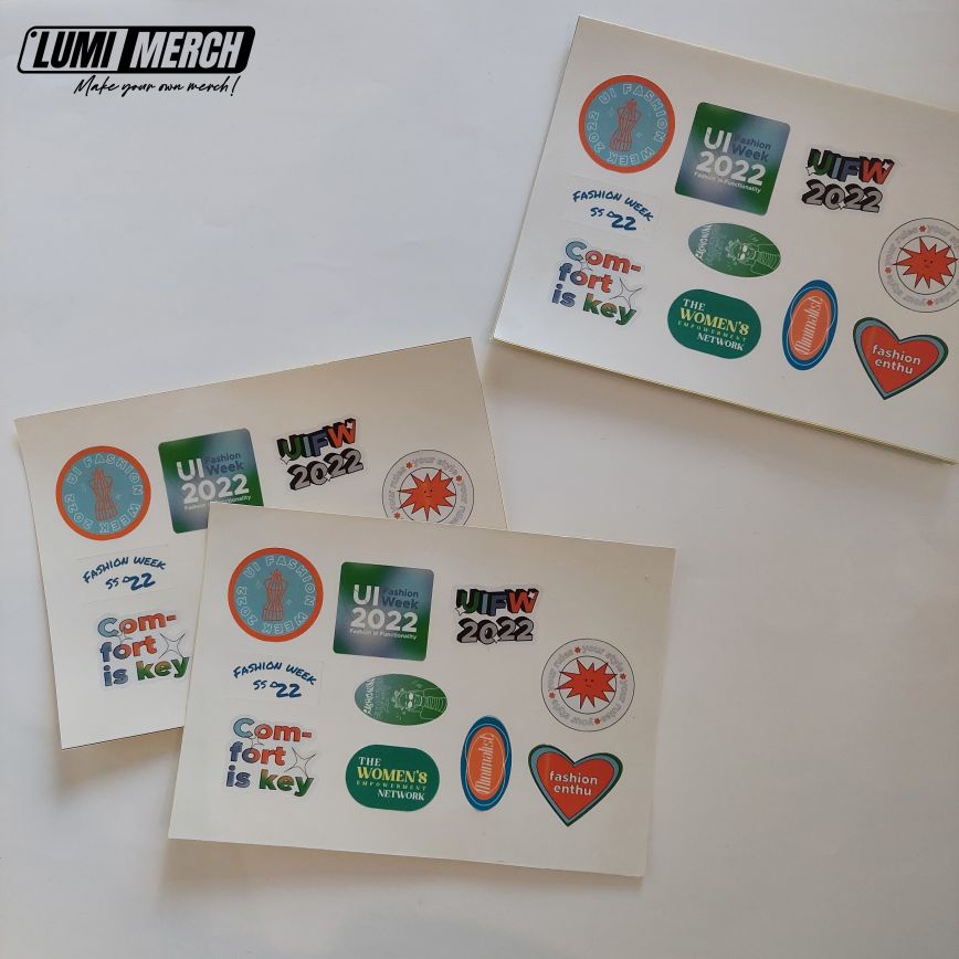 

Print Sticker Label Produk Cetak Stiker vinyl A3+ Cutting - Tanpa Laminasi