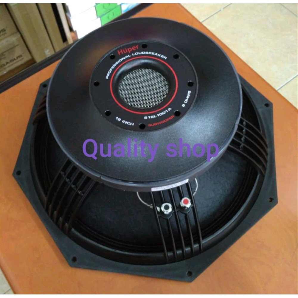 Up to 20%  SPEAKER SUBWOOFER COMPONENT HUPER 18 INCH VOICE COIL 5 INCH ORIGINAL  Limited