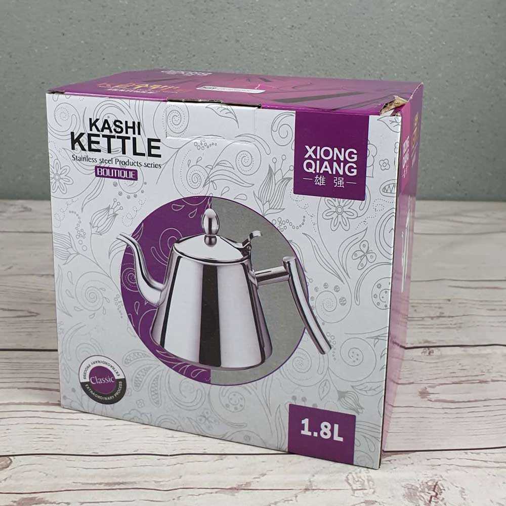 (1005 BARANG ORI) XIONG QIANG Kettle Teko Air Teh Kopi Teapot 1.2L with Filter HS4012