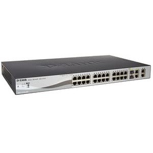 D-Link DES-1210-28P/E 28-Port Fast Ethernet PoE Switch