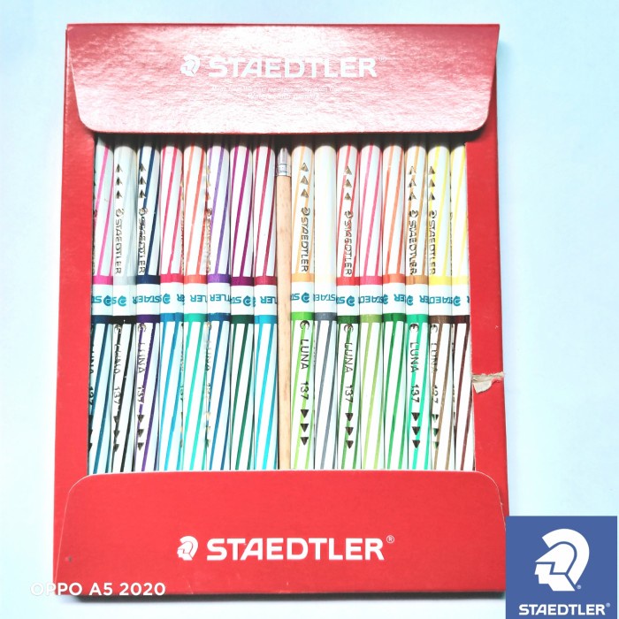 

Gaya Pensil Warna Staedtler Watercolour 18 Pensil - 36 Colour Terlaris