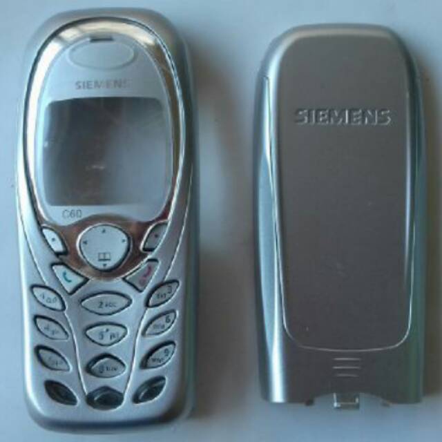 casing siemens c60 silver logo