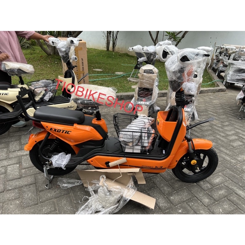 Sepeda Listrik Exotic E-Bike Groza X3 500 Watt Terbaru
