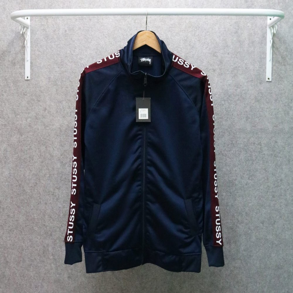 TERKEREN Tractop Stussy - Jaket Training - Jaket Tractop - Tractop Biru Jaket Kekinian