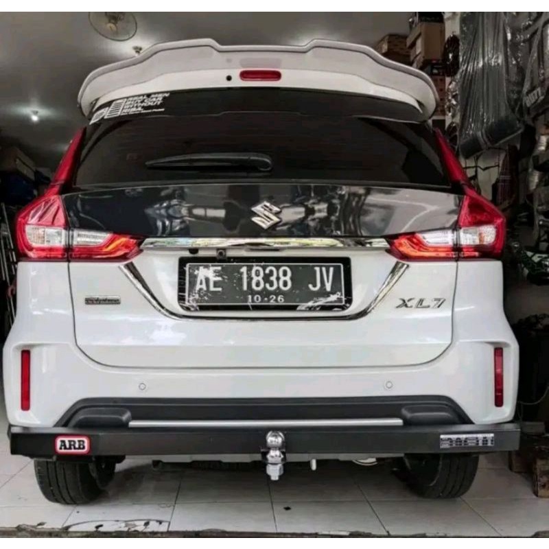 TOWING BAR BESI TEBAL PELINDUNG BUMPER BEMPER BELAKANG MOBIL SUZUKI XL7 MODEL ARB LONG