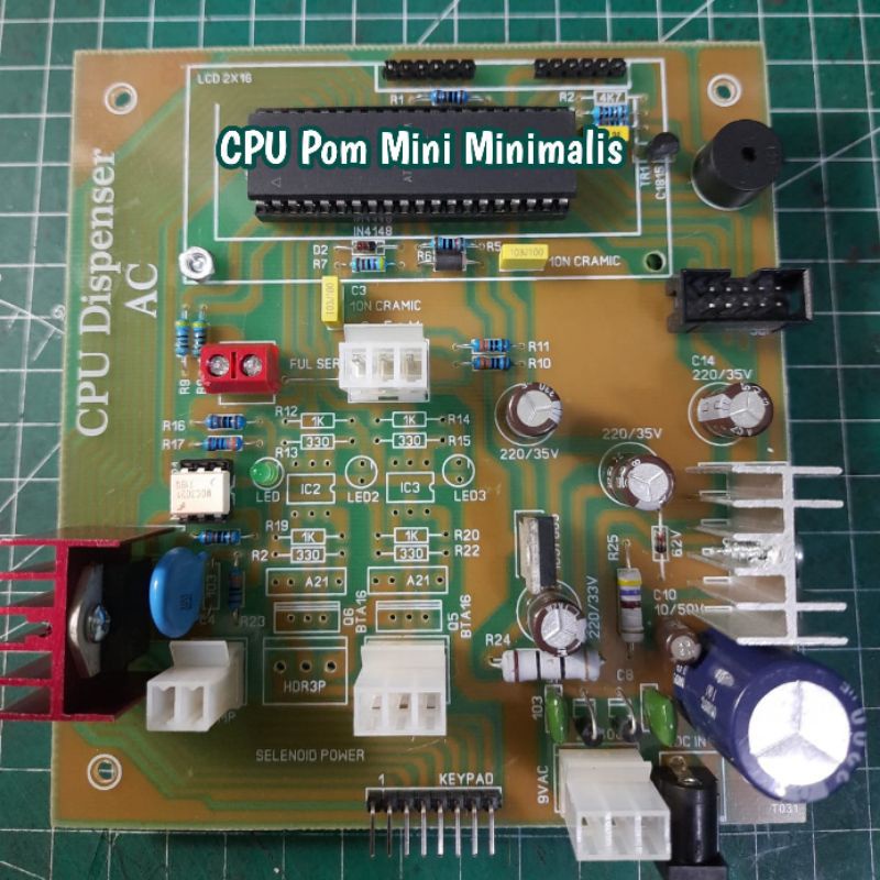 Cpu Pom Mini Ac Minimalis Atmega 16a