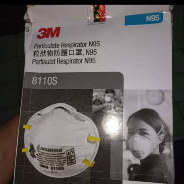 Masker 3M N95 8110s - Untuk Anak
