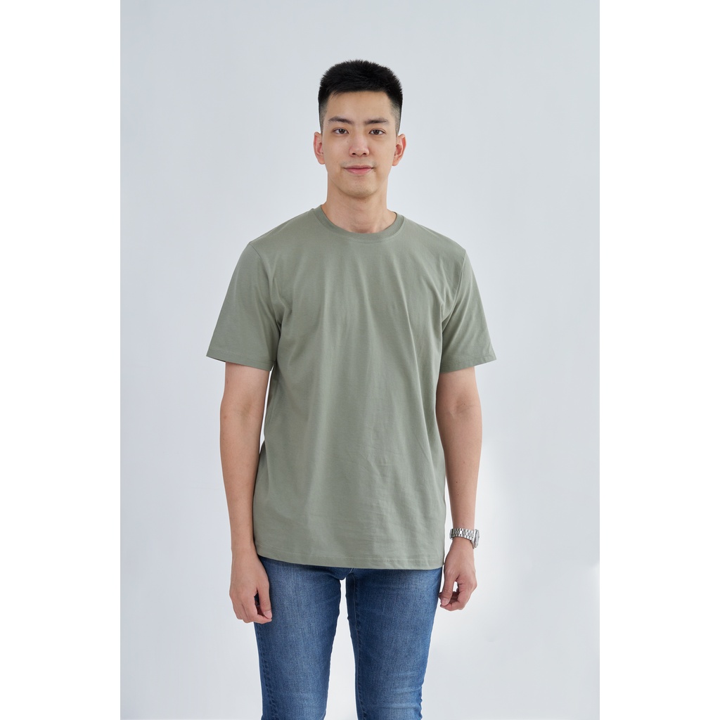 [Wrestlerstudio] Kaos Polos Basic Tshirt GREEN SERIES Unisex Premium Cotton Combed 30s