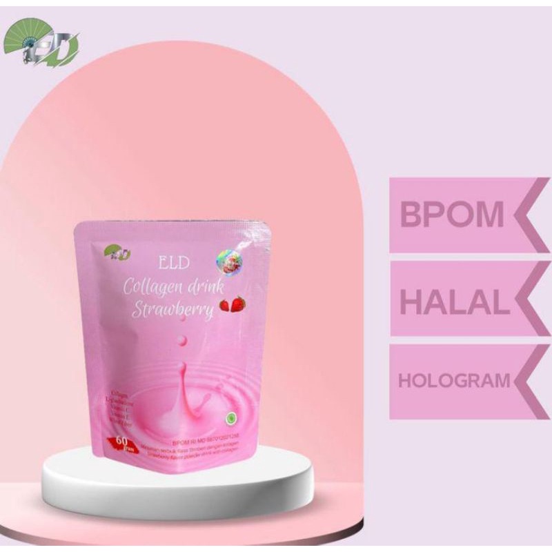 ELD Collagen Drink Strawberry