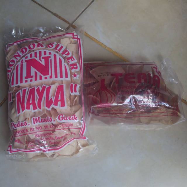 

Krupuk Slondok Super camilan khas Magelang Jateng