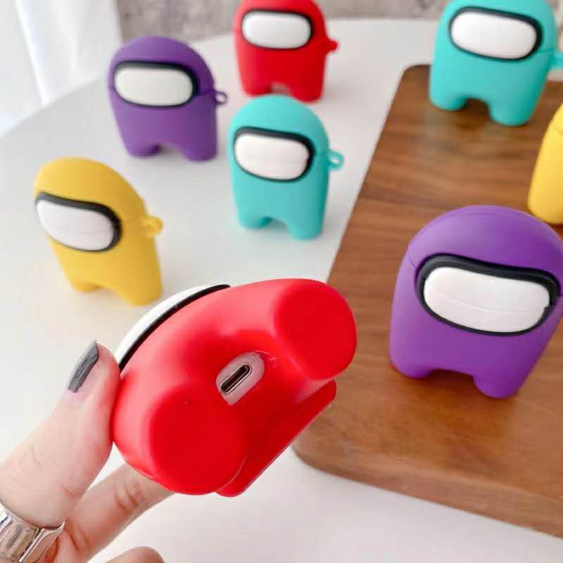 Case AirPods AirPod Among US Earphone Protective Cute Shock-proof Anti-impact Earphone Random Varian