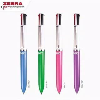 

Zebra Pen 4 warna A4C (0.7mm)