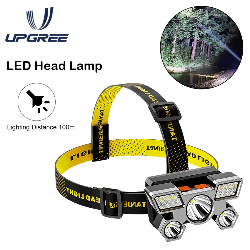 USB Rechargeable LED Headlamp Headlight Head Lamp Torch Flashlight Waterproof