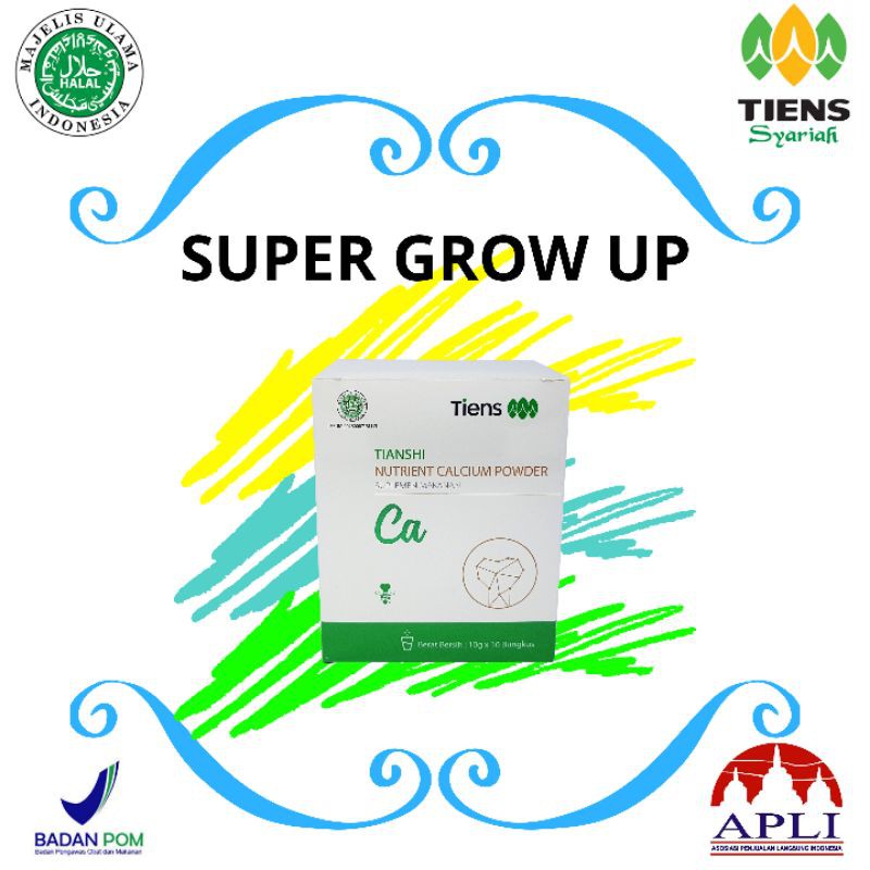 TIANSHI TIENS NUTRIENT CALCIUM POWDER SUSU KALSIUM DEWASA ORIGINAL