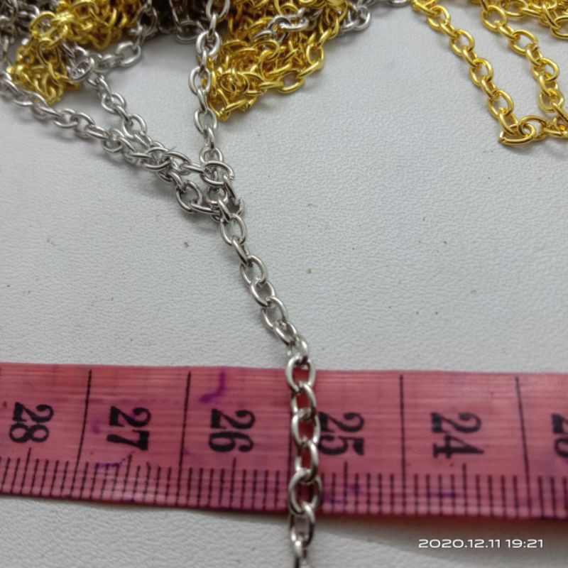 rantai gelang/rantai konektor/rantai gold+silver