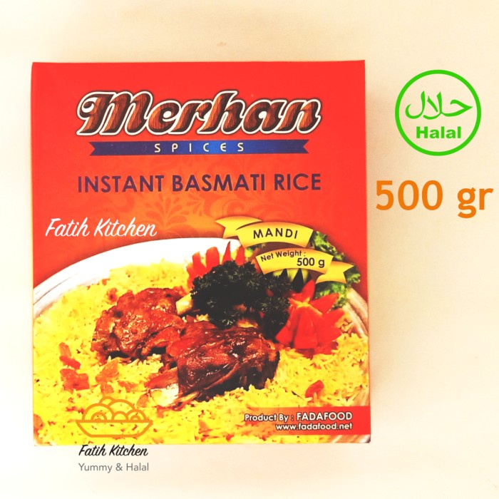 

01F1S Nasi Mandi Dari Merhan Spices - Mix Basmati Rice Fsfs201
