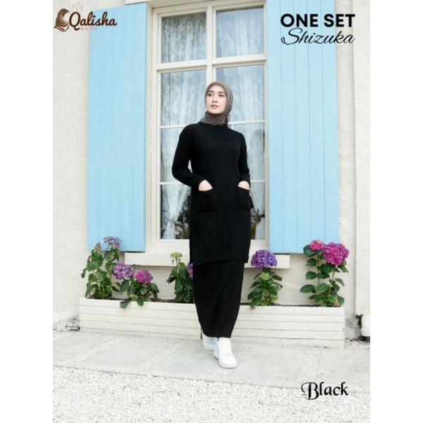 SETELAN TUNIK DAN ROK ONE SET SHIZUKA BY QALISHA