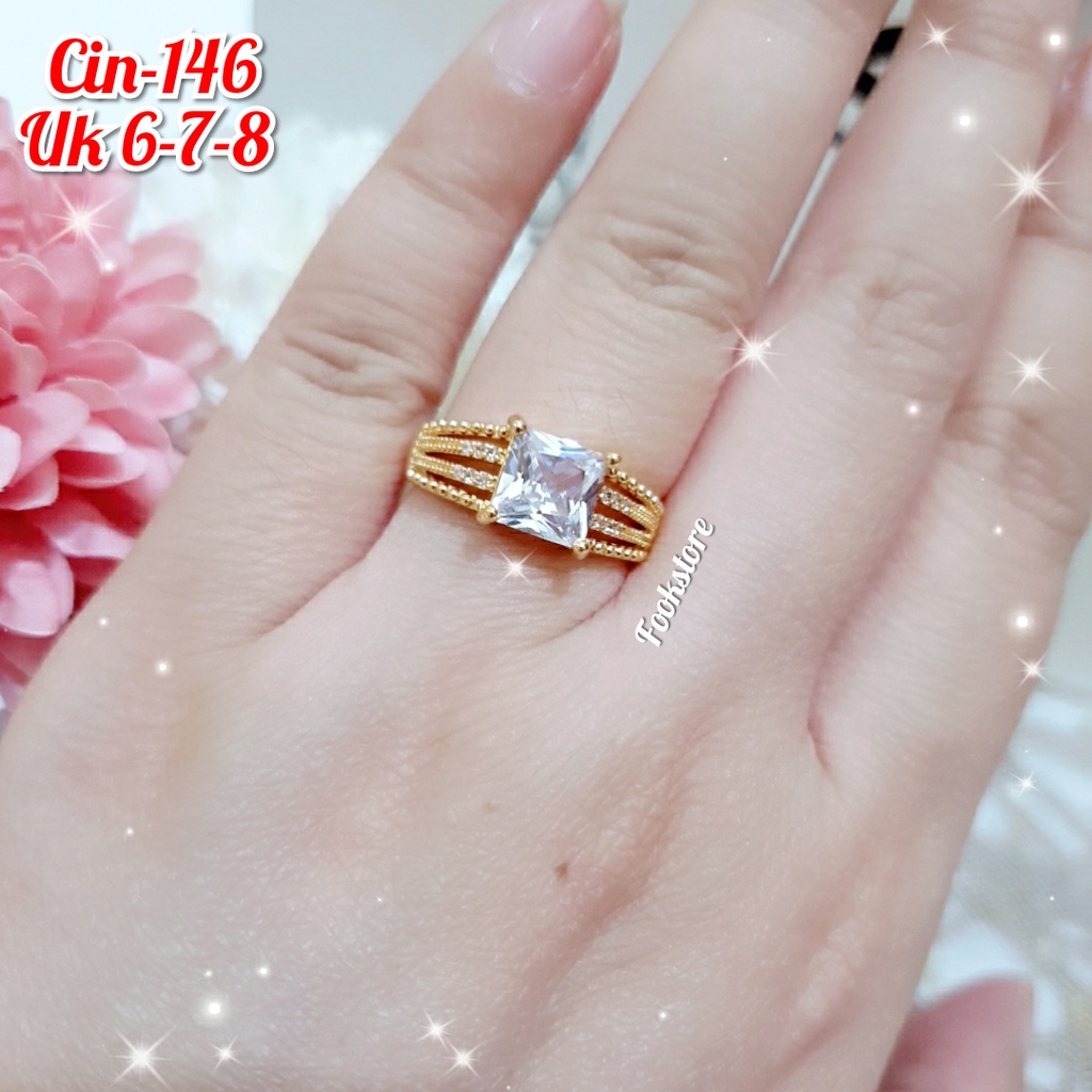 PROMO CINCIN WANITA XUPING GOLD MODEL KOREA