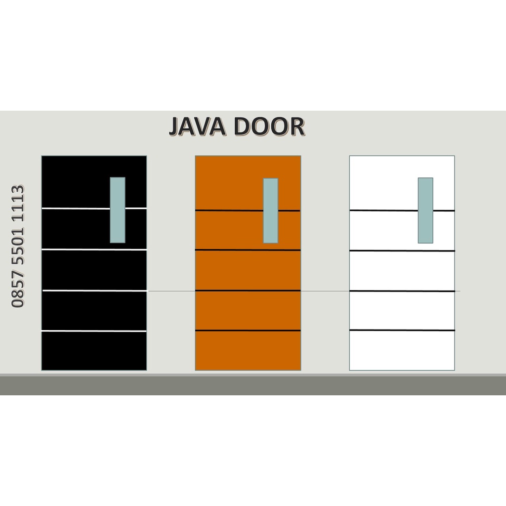 PINTU RUMAH KACA SAMPING/PINTU MINIMALIS KACA SAMPING