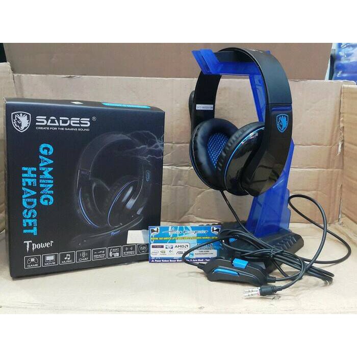 Headset Gaming Sades 701 Tpower/701 T Power