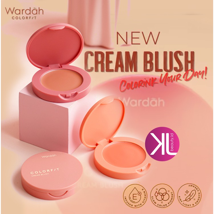 Wardah Colorfit Cream Blush