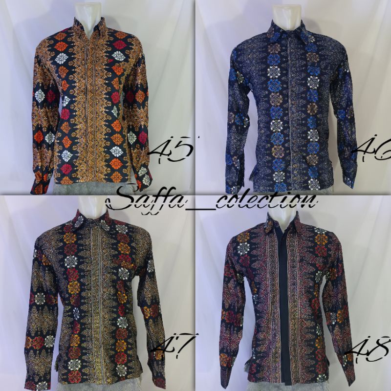 kmeja batik pria/batik pria