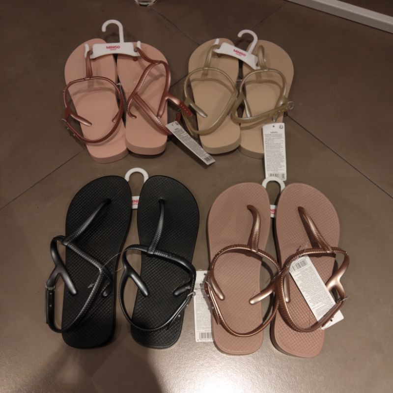 sandal cewek miniso / classic series womens sandal