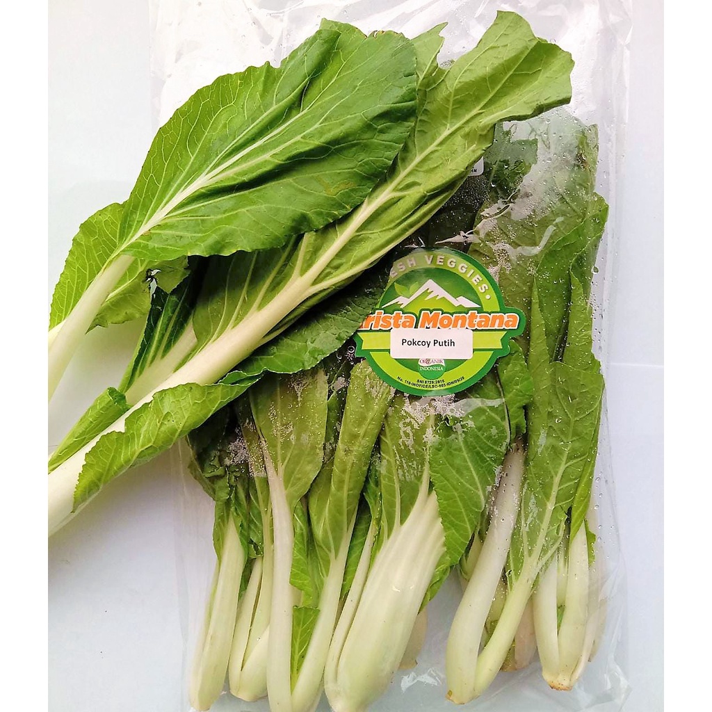 

RH PAKCHOI PUTIH ORGANIC 250 GR / PAKCHOI SEGAR / FRESH VEGETABLES