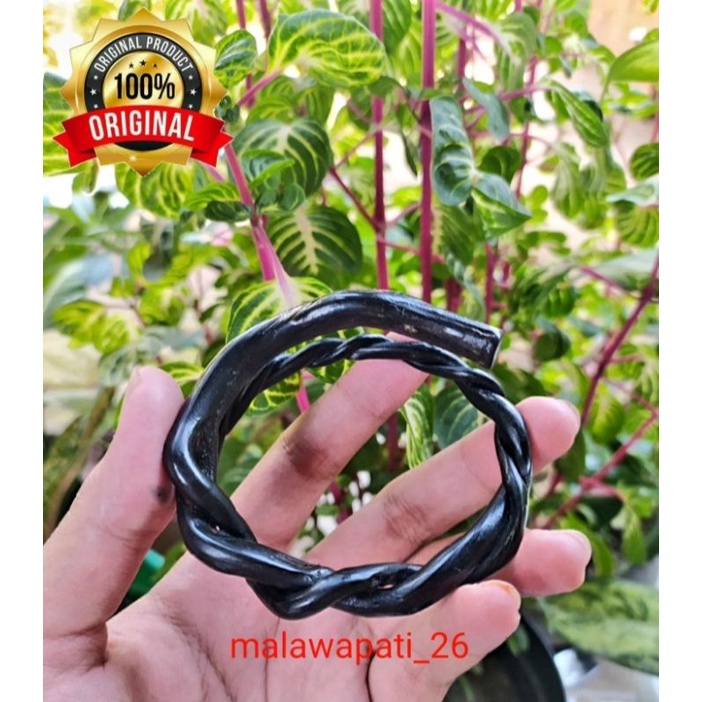GELANG AKAR BAHAR HITAM ASLI LILIT NATURAL ORIGINAL / GELANG AKAR BAHAR ASLI / GELANG KESEHATAN
