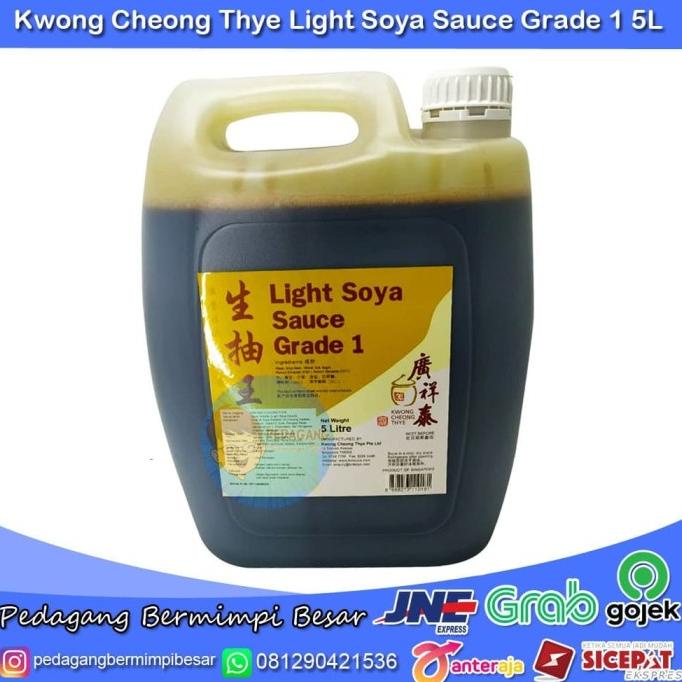 

Diskon Kwong Cheong Thye Light Soya Sauce Grade 1 5L | Light Soy Sauce Diskon