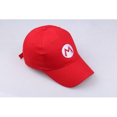 Super Mario Mario gift baseball cap embroidered cotton around cos hat fashion cap for men and  cap for women