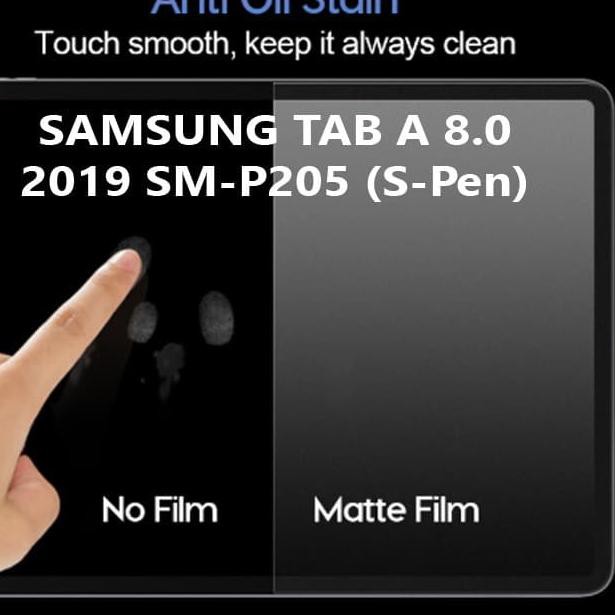 ✳ Samsung Tab A8 A 8 8.0 Inc 2019 S Pen P205 Anti Gores Glare Paper Like - Anti Glare ➥