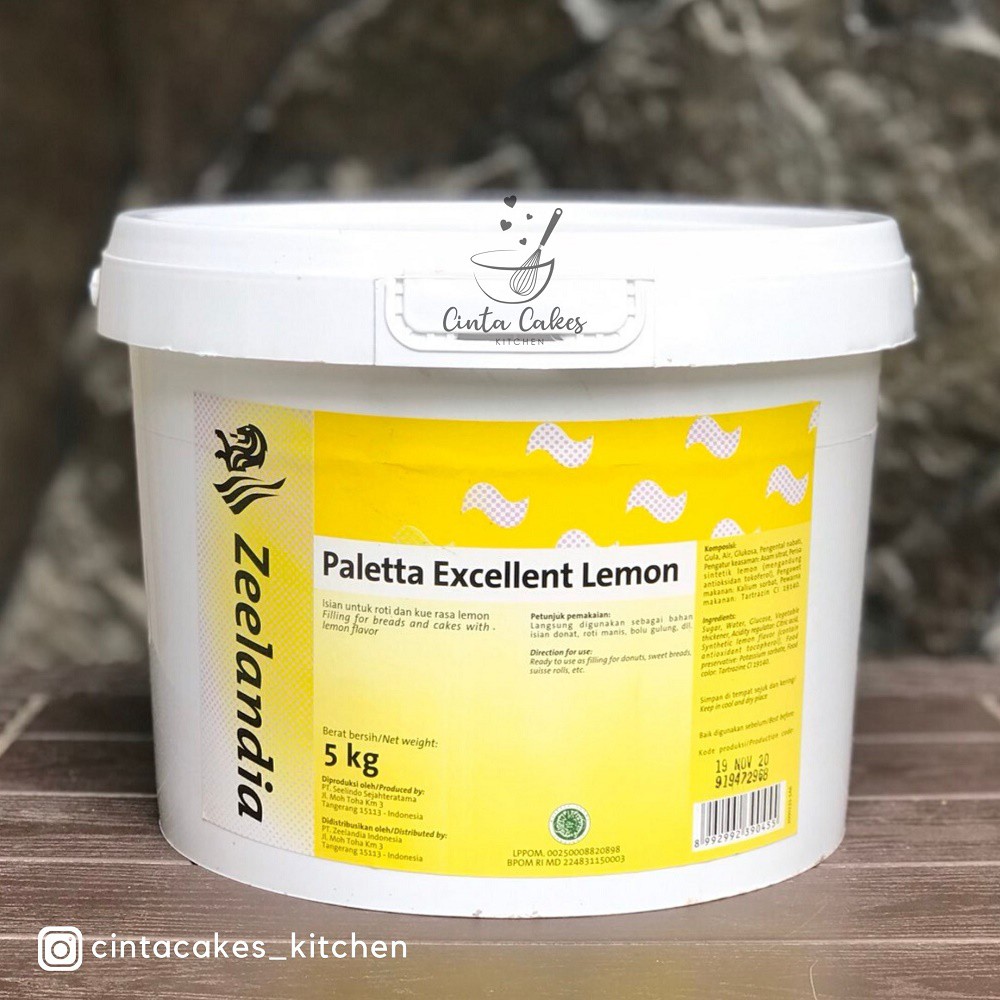

Topping & Filling - Lemon Filling Paletta - Selai Lemon