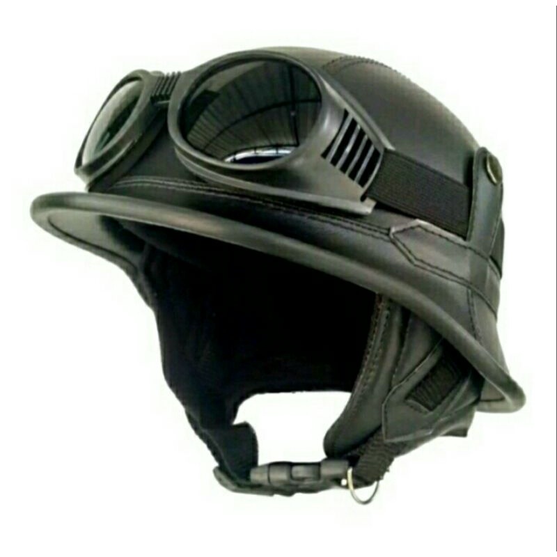Helm Retro Helm Bogo Klasik Unique Kacamata Pria dan Wanita
