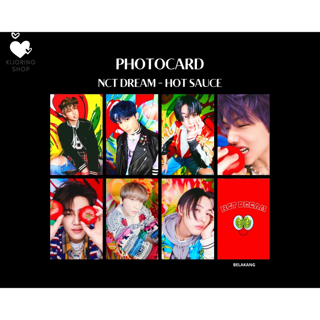 NCT DREAM PHOTOCARD NCT DREAM - HOT SAUCE