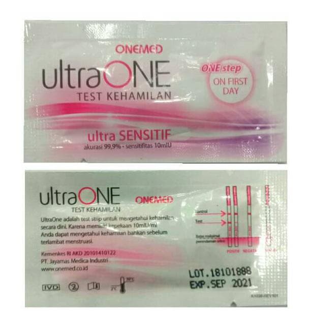 Cod Alat Tes Tespek Testpack Hamil Kehamilan 1 pcs Test Pack Ultra One