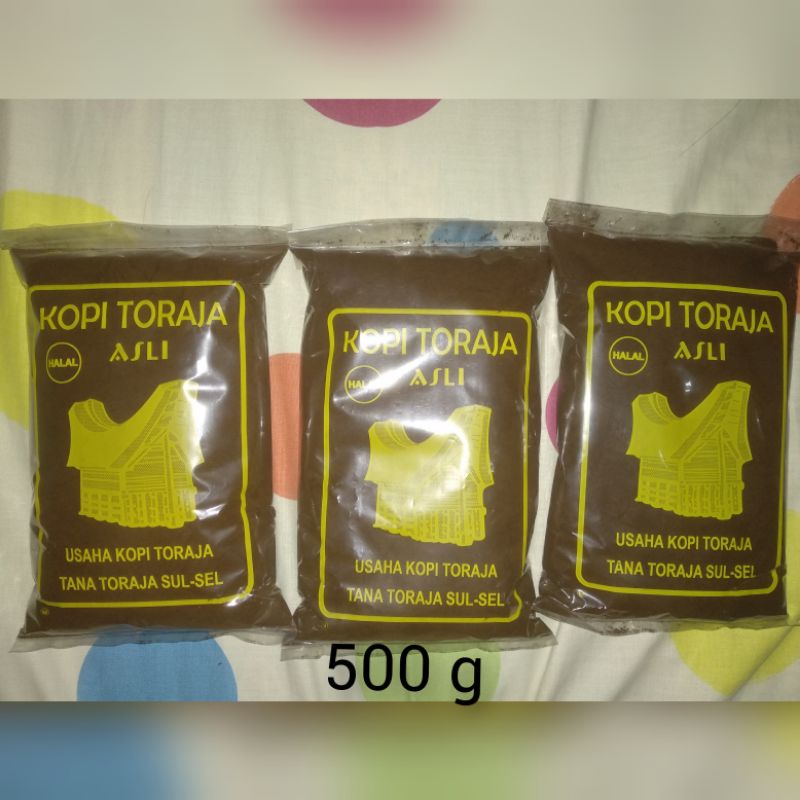 

Kopi Toraja Robusta 500g 100% Original