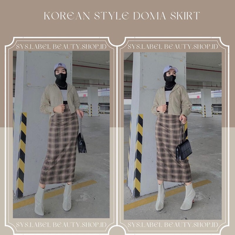 Korean Style Doma Skirt E4