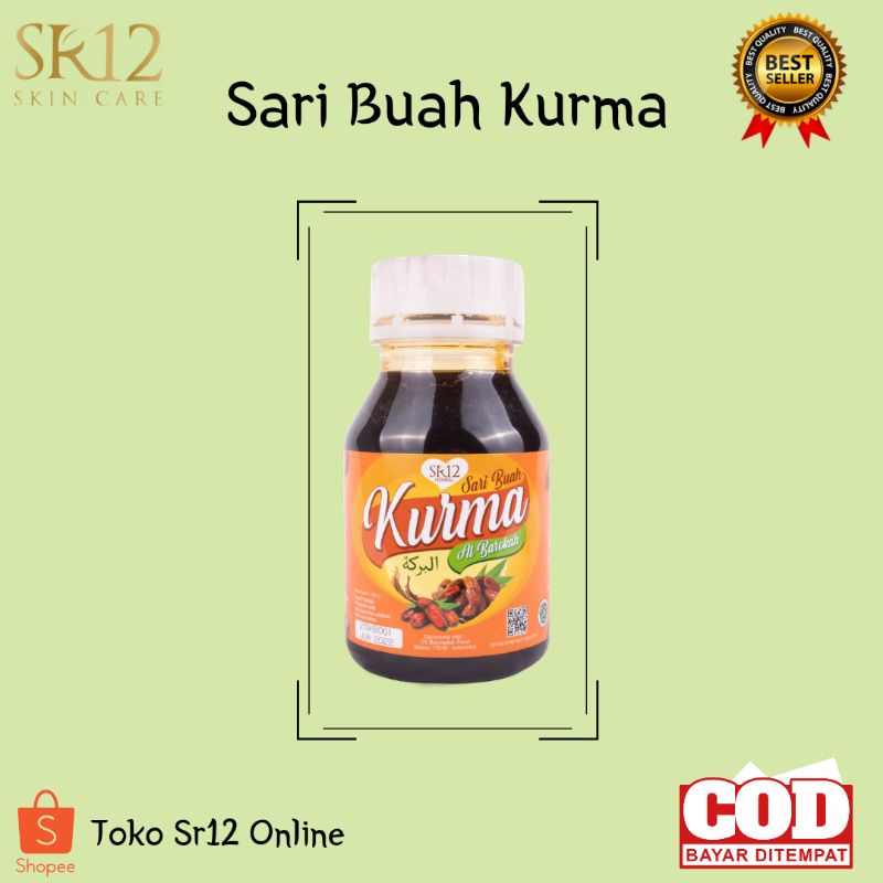 

Sr12 Sari Buah Kurma Al Barokah / Sari Kurma asli 94%/ Sari Kurma Halal BPOM