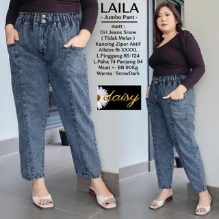 Image of Celana Jumbo Wanita Jeans Baggy Premium Murah Baggy Jumbo
