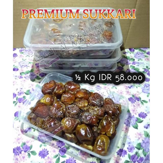 

Kurma Sukari kemasan 500 gram