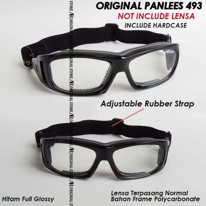 Google Panlees 493 Original kacamata Sport Basket Panless Minus Plus 4